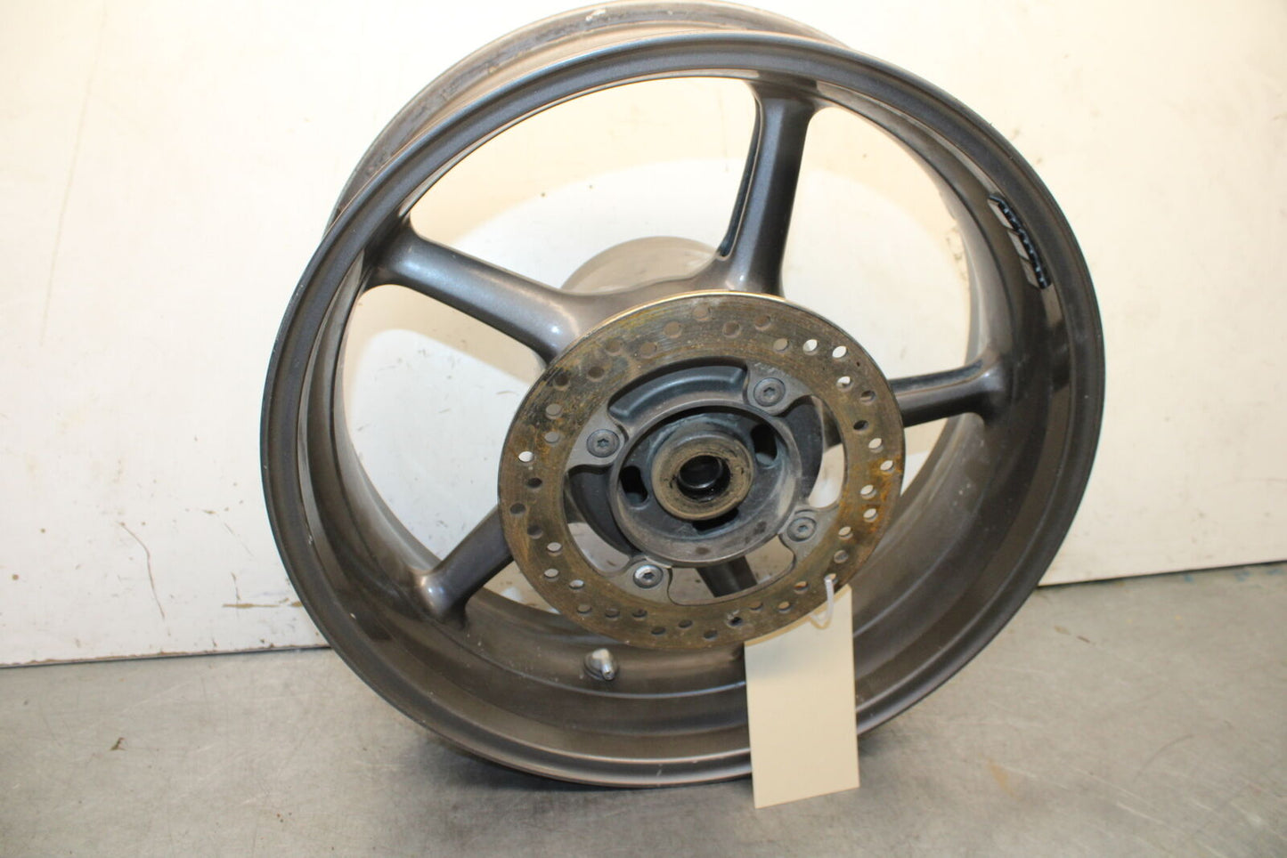 09-11 TRIUMPH DAYTONA 675 REAR RIM WHEEL DISC ROTOR BB652