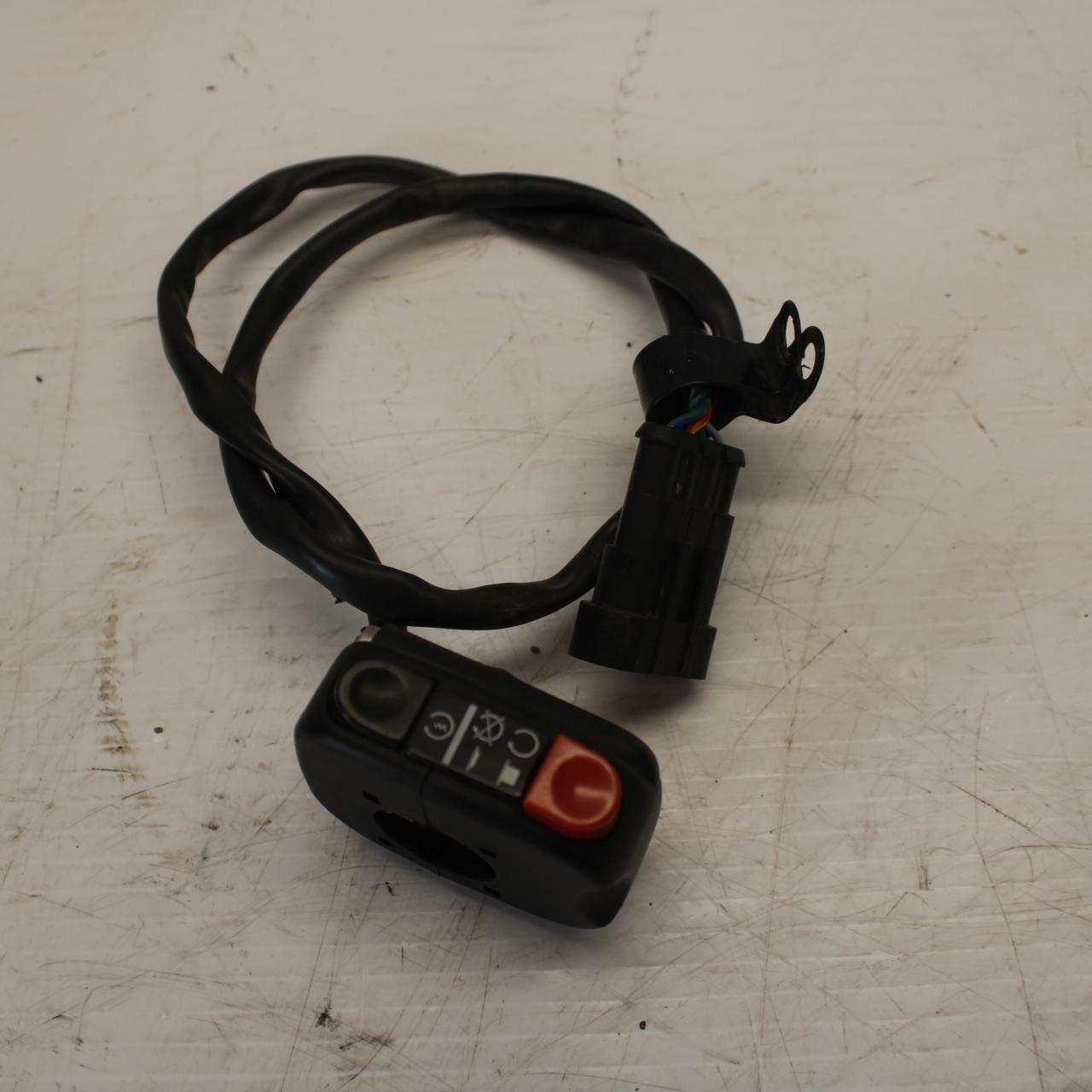 10-11 APRILIA RSV4 RIGHT CLIP ON HANDLE KILL OFF START SWITCH SWITCHES BB268