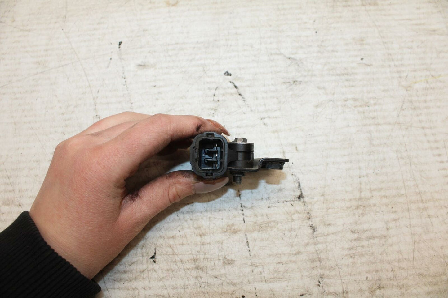 08-11 TRIUMPH SPEED TRIPLE TIP OVER BANK ANGLE CRASH SENSOR SWITCH BB366