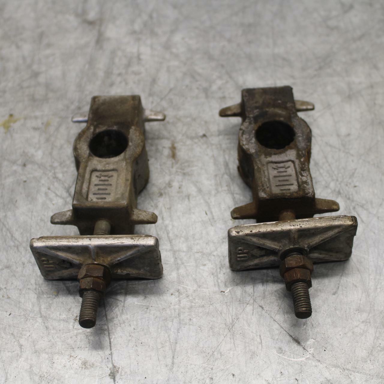 87-96 HONDA CBR1000F SWINGARM CHAIN TENSIONER ADJUSTMENT BRACKETS BB420