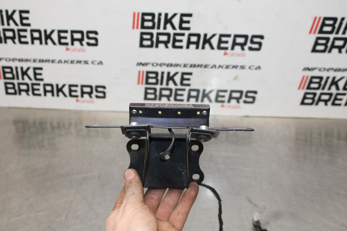 14-17 YAMAHA FZ07 YOSJIMURA FENDER ELIMINATOR PLATE BRACKET BB843