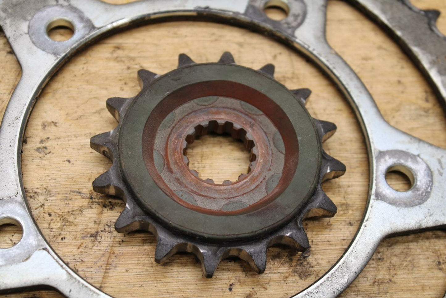 04-05 SUZUKI GSXR600 FRONT & REAR SPROCKET BB329