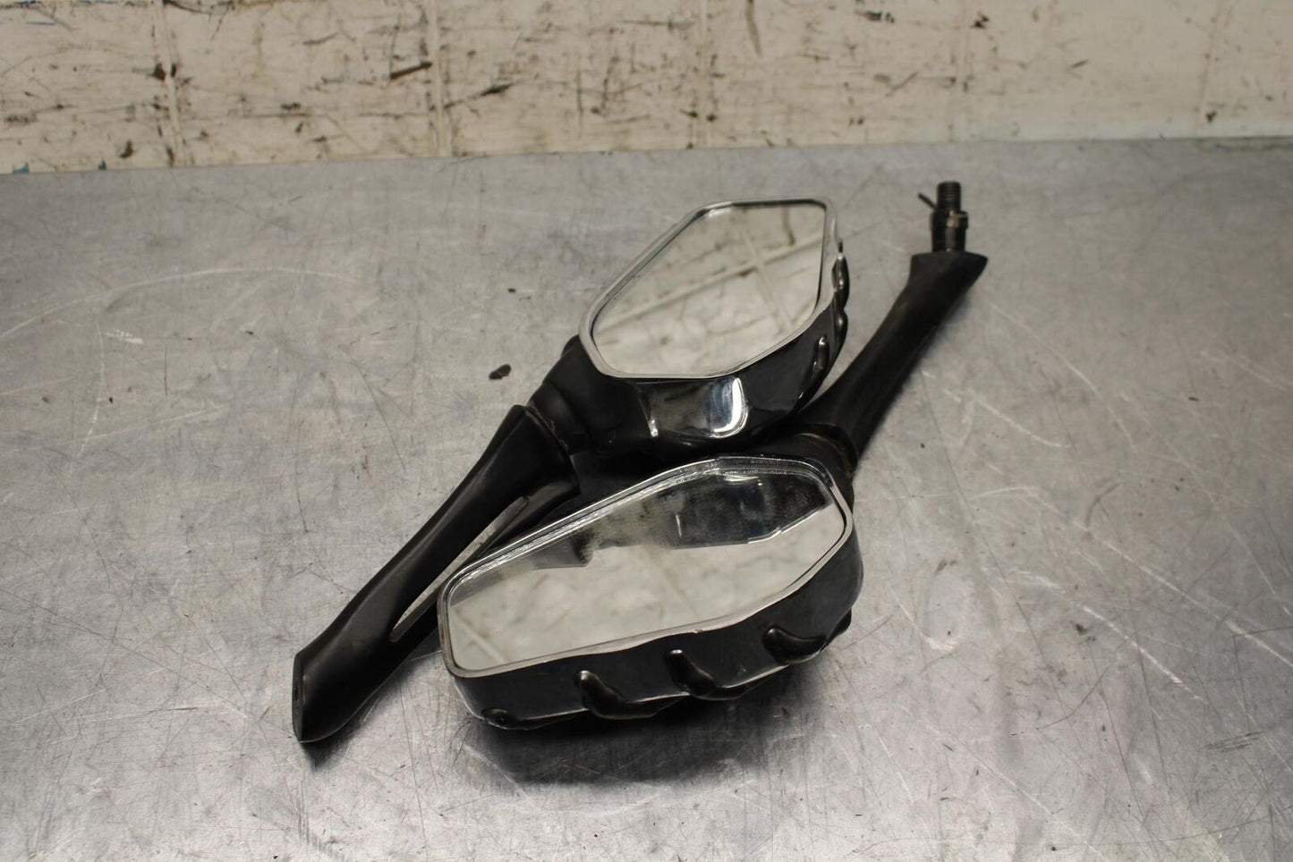 2004 Suzuki Intruder 1500 VL1500 MIRRORS REARVIEW LEFT RIGHT PAIR BB573