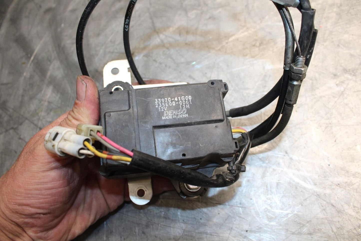 2007 Suzuki GSXR1000 EXHAUST VALVE SERVO MOTOR 33970-41G00 BB44