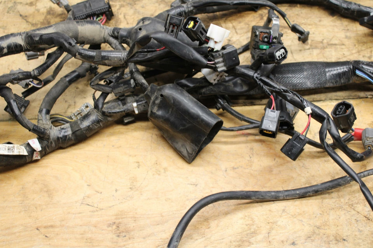 19-20 KAWASAKI NINJA ZX6R MAIN ENGINE WIRING HARNESS MOTOR WIRE LOOM BB338