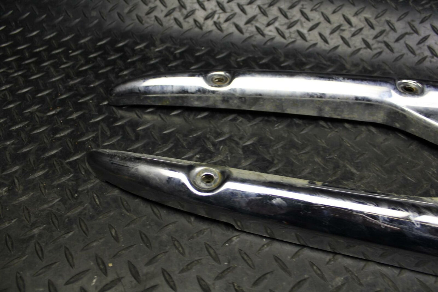 96-03 HONDA VALKYRIE 1500 GL 1500C REAR BACK FENDER CHROME TRIM bb170
