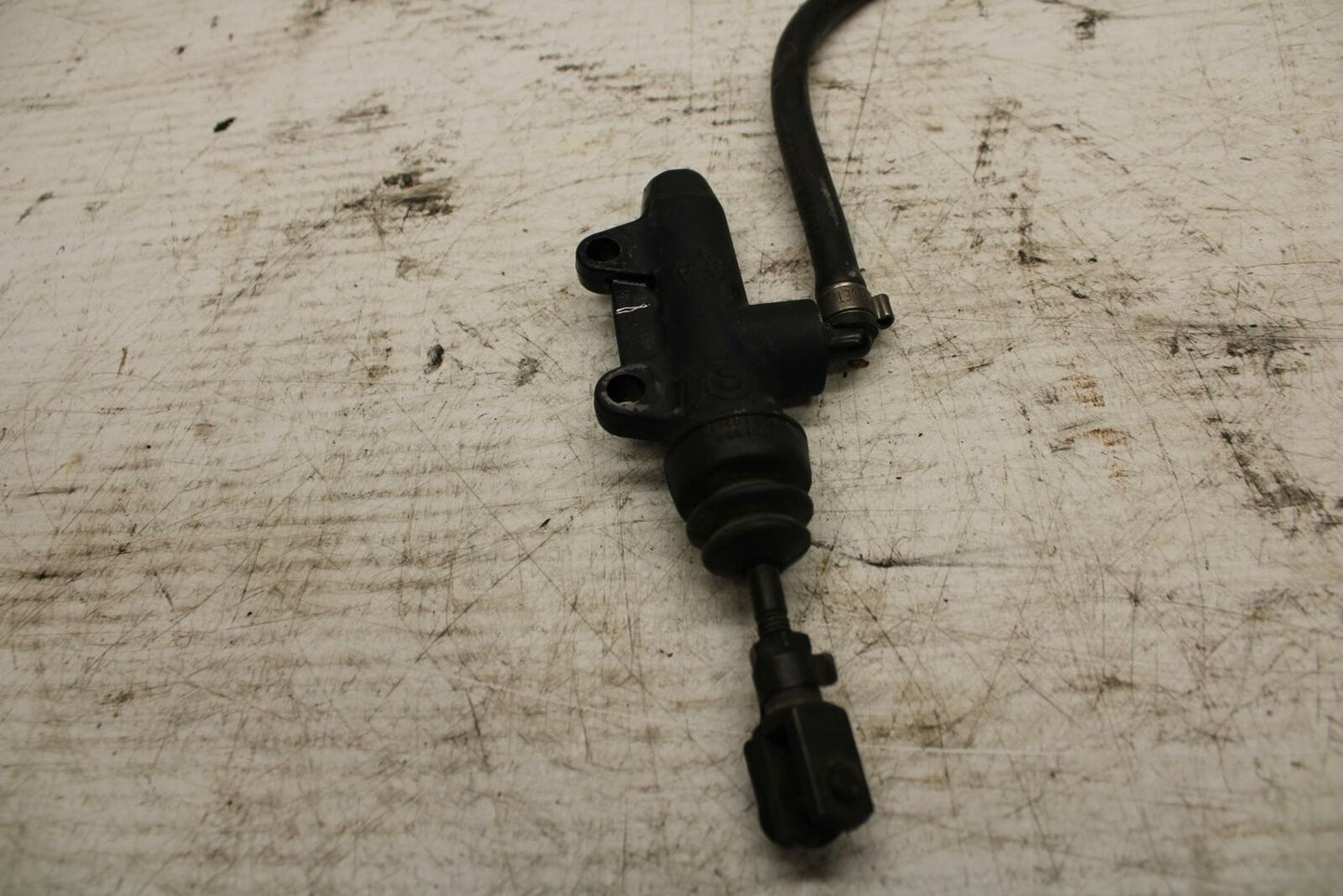 06-12 BMW F800ST REAR BACK BRAKE MASTER CYLINDER W RESERVOIR BB291