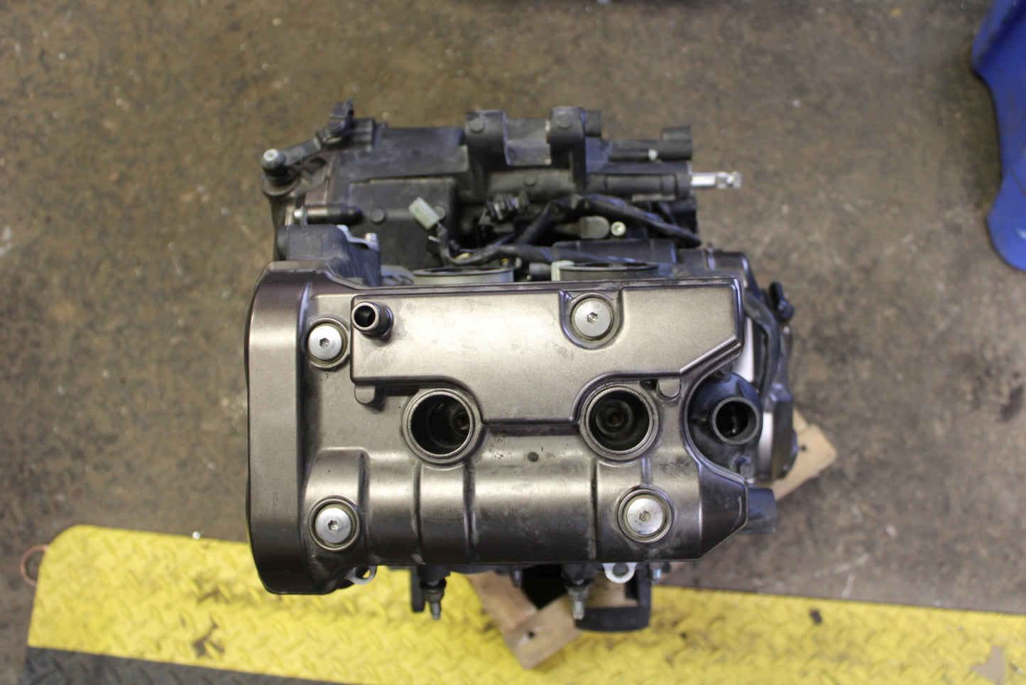 14-17 YAMAHA FZ07 ENGINE MOTOR 18683KM!! BB162