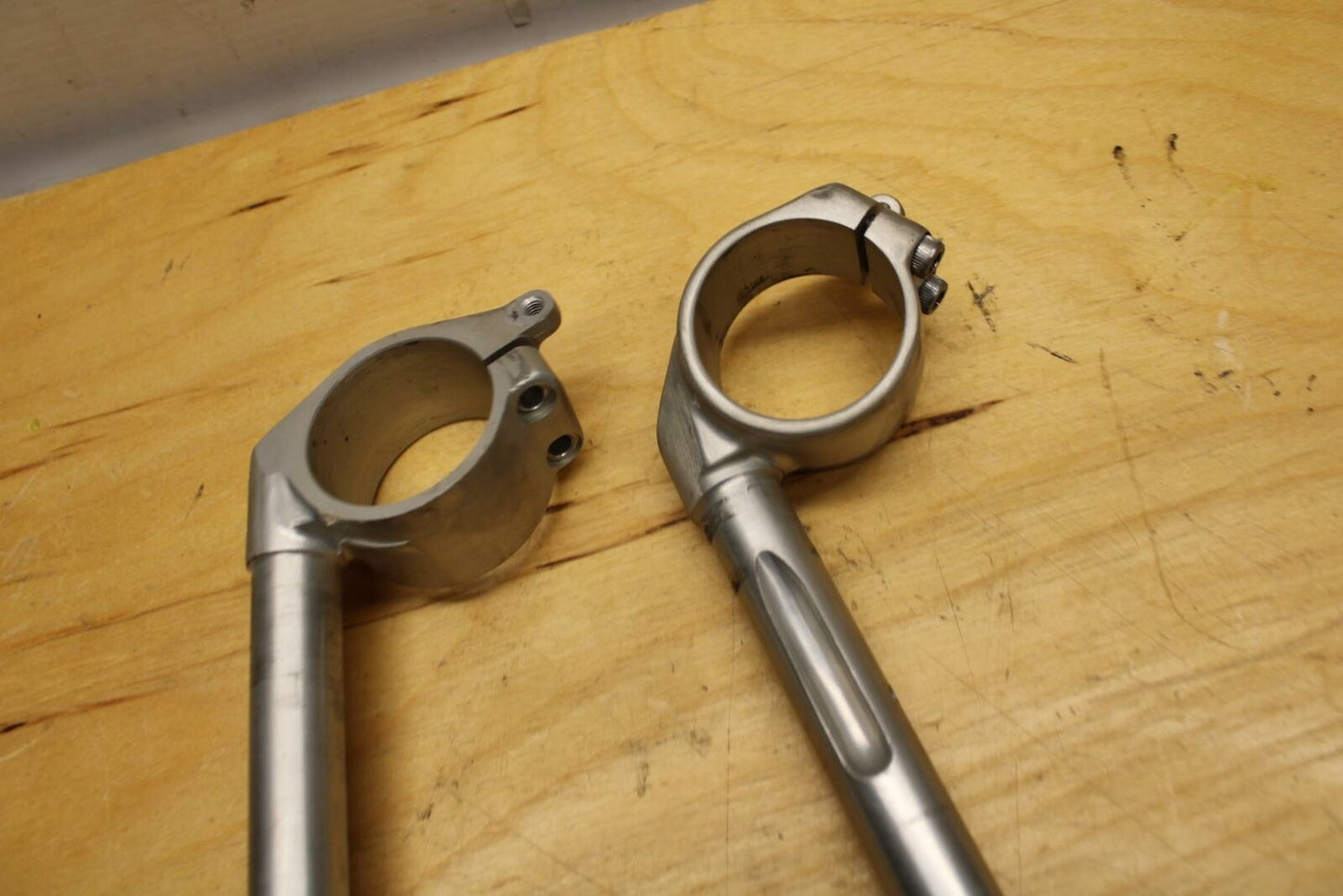 02-03 YAMAHA YZF R1 5PW LEFT RIGHT CLIP ON ONS HANDLEBARS PAIR SET BB313