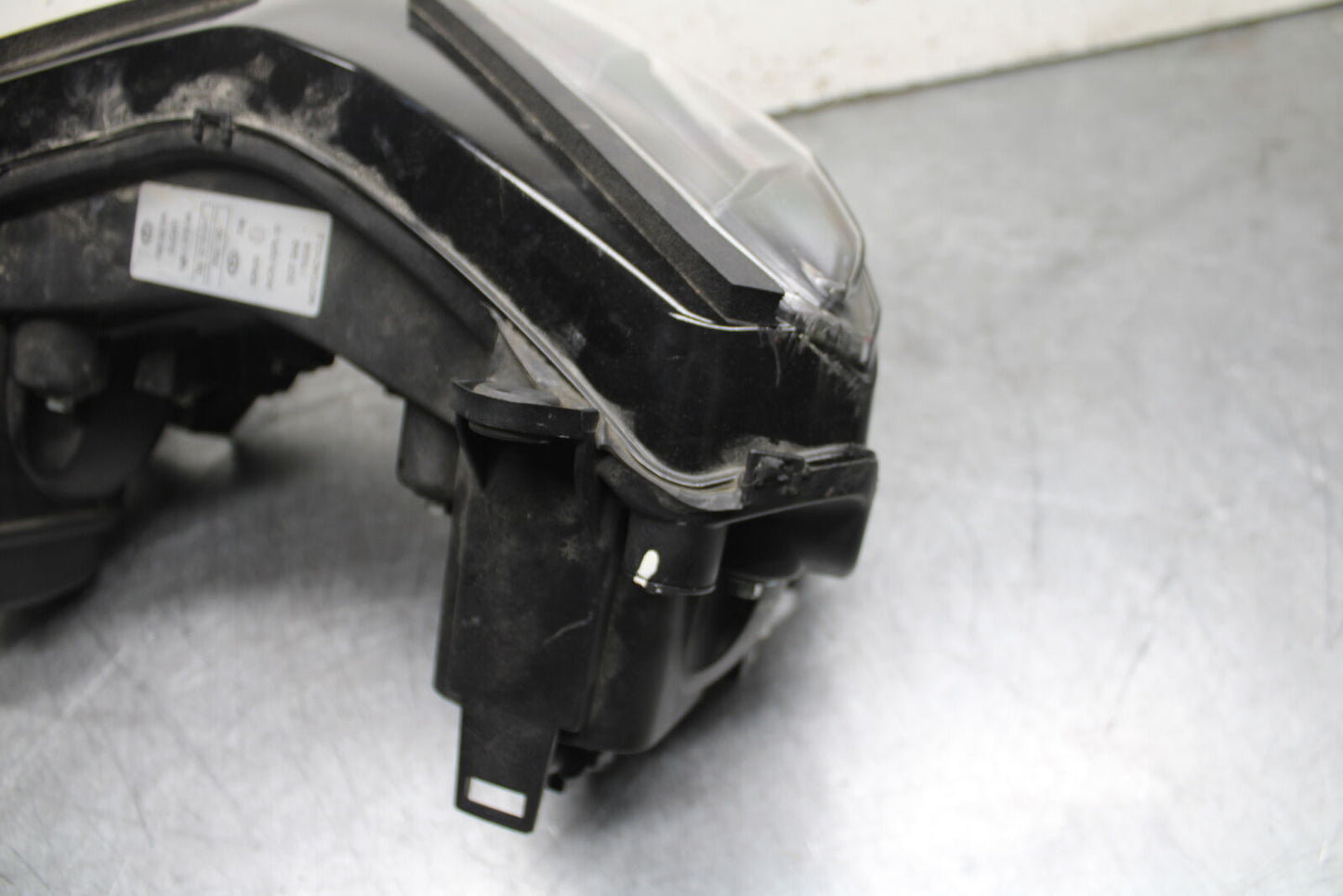 08-13 DUCATI 848 EVO FRONT HEADLIGHT HEAD LIGHT LAMP BB667