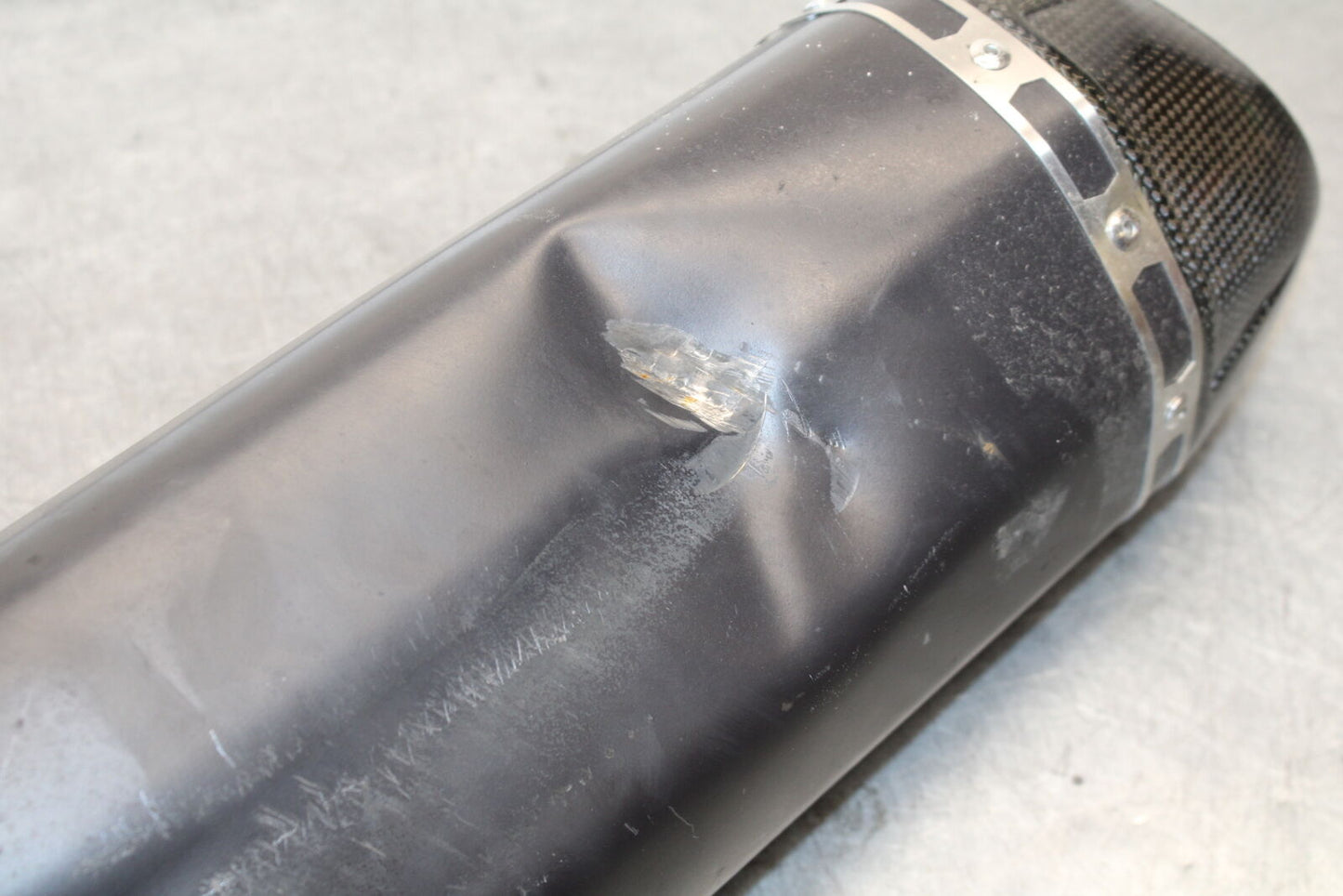 06-07 DUCATI MONSTER 695 EXHAUST PIPE MUFFLER SLIP ON CAN SILENCER BB674