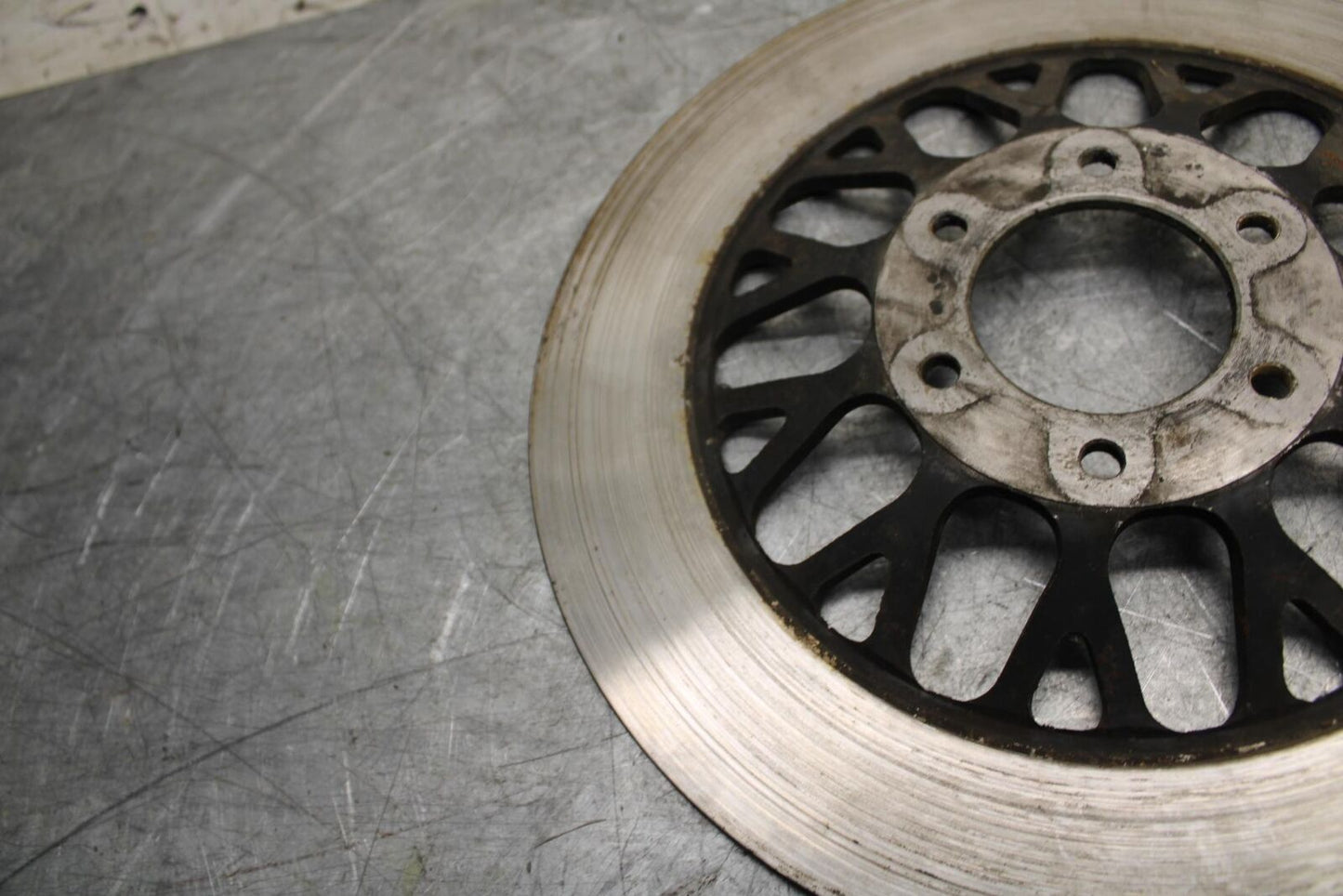 1982 Suzuki GS450L FRONT BRAKE DISC ROTOR BB52