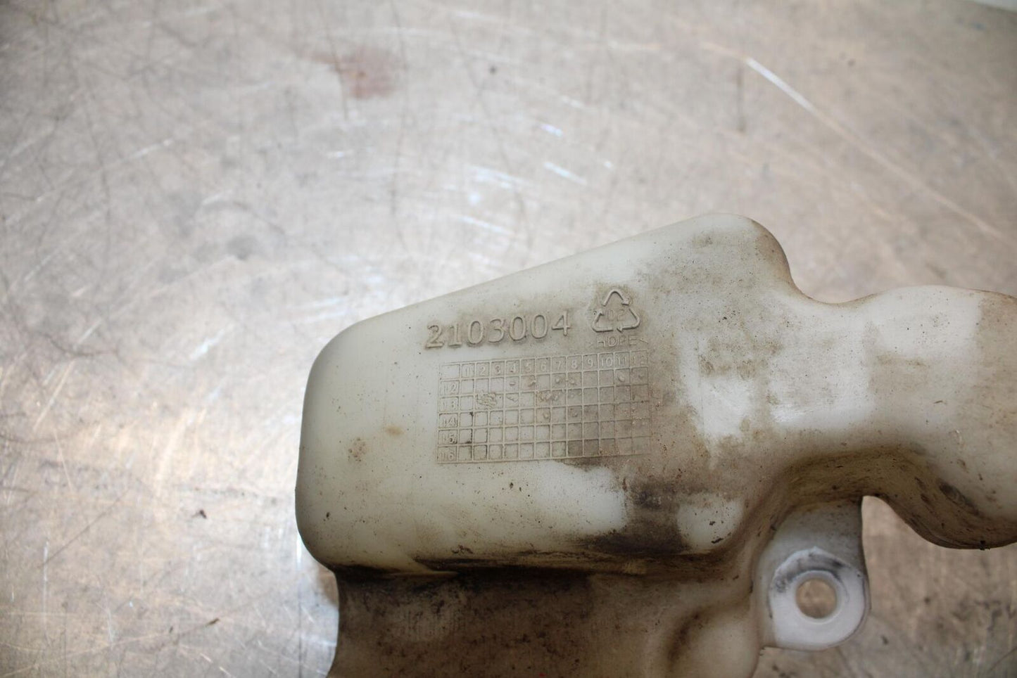 14-15 TRIUMPH STREET TRIPLE R COOLANT WATER TANK RESERVOIR BOTTLE BB441