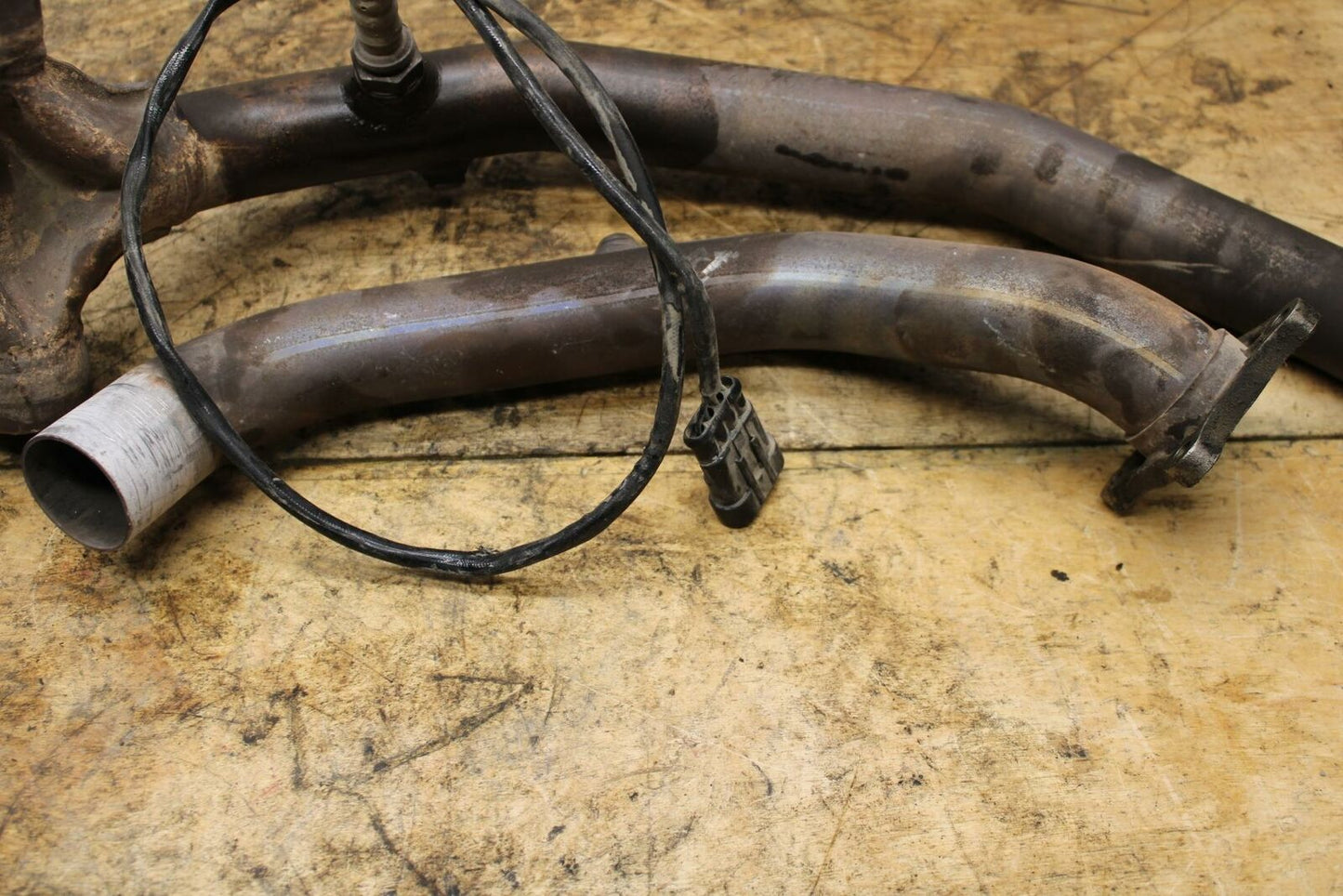 04-07 DUCATI ST3 EXHAUST HEADER PIPES MANIFOLD BB347