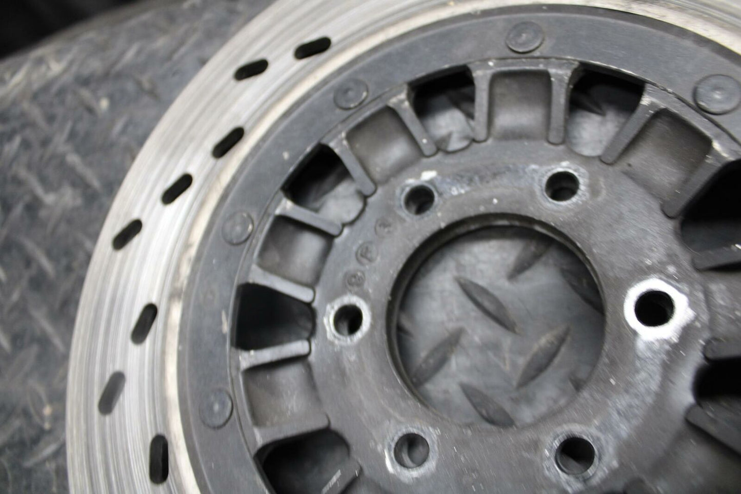 86 SUZUKI GS750ES REAR ROTOR BACK BRAKE DISC BB233