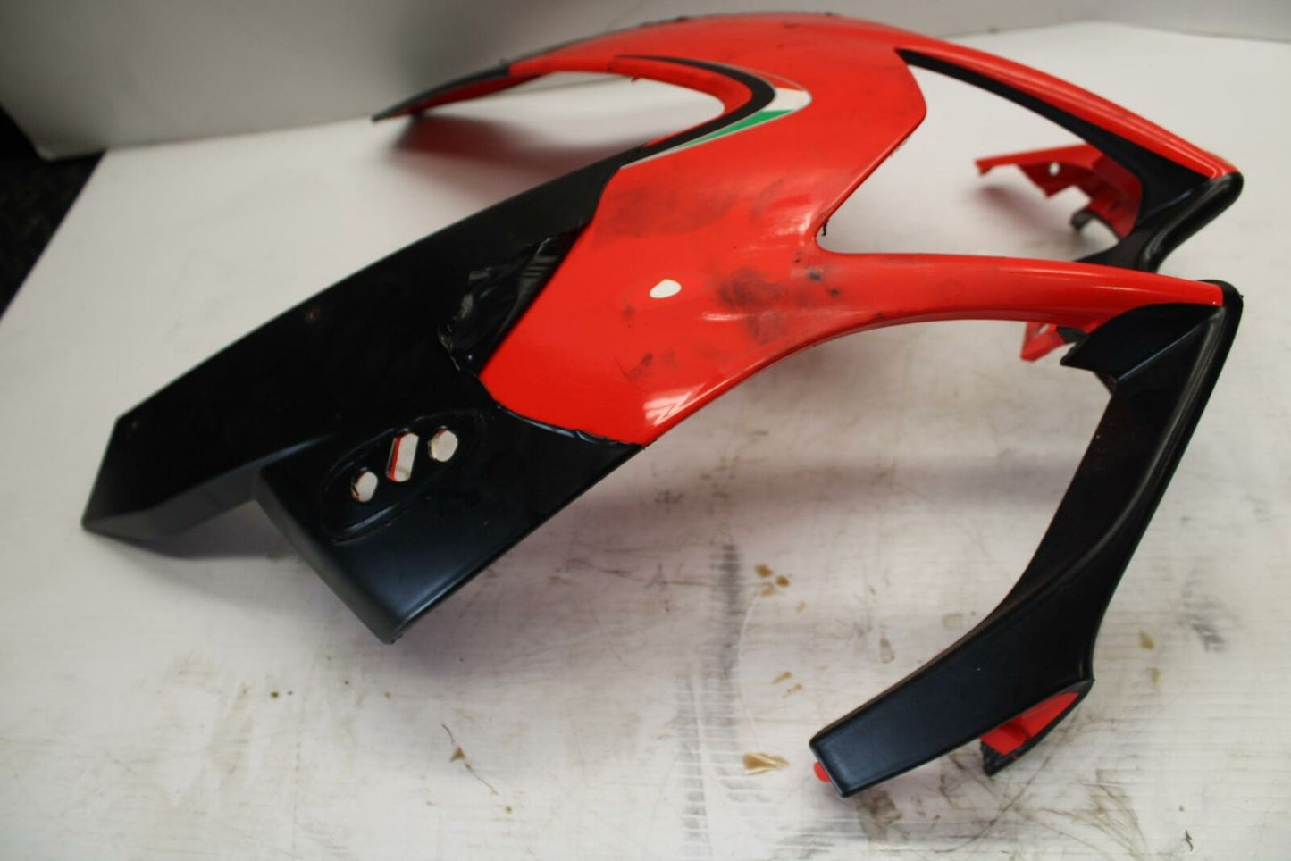 10-11 APRILIA RSV4 FRONT UPPER NOSE FAIRING COWL SHROUDBB268