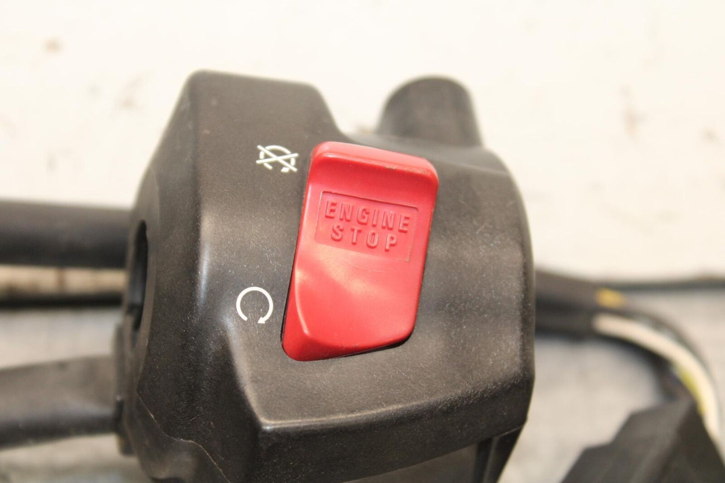 01-06 HONDA CBR600F4I RIGHT CLIP ON HANDLE KILL OFF START SWITCH BB626