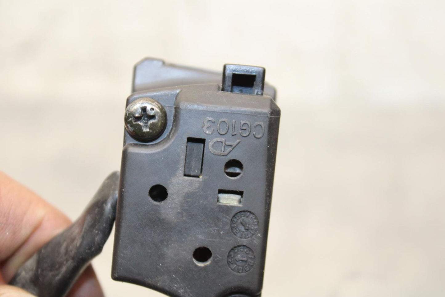 2005 Ducati Monster S2R RIGHT CLIP ON HANDLE KILL OFF START SWITCH BB557