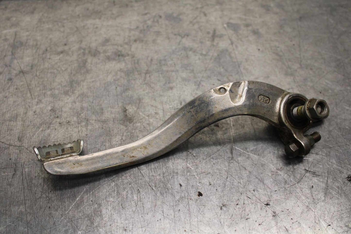 13 KTM 350 SXF RIGHT REARSET BRAKE FOOT PEDAL BB104
