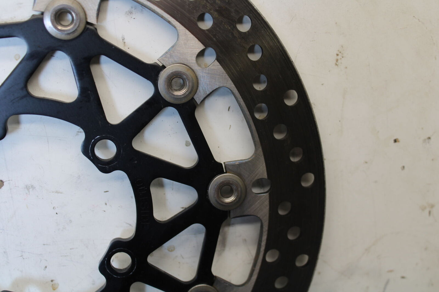 19-21 TRIUMPH SPEED TWIN 1200 FRONT LEFT RIGHT BRAKE ROTORS DISCS T2024400 BB653