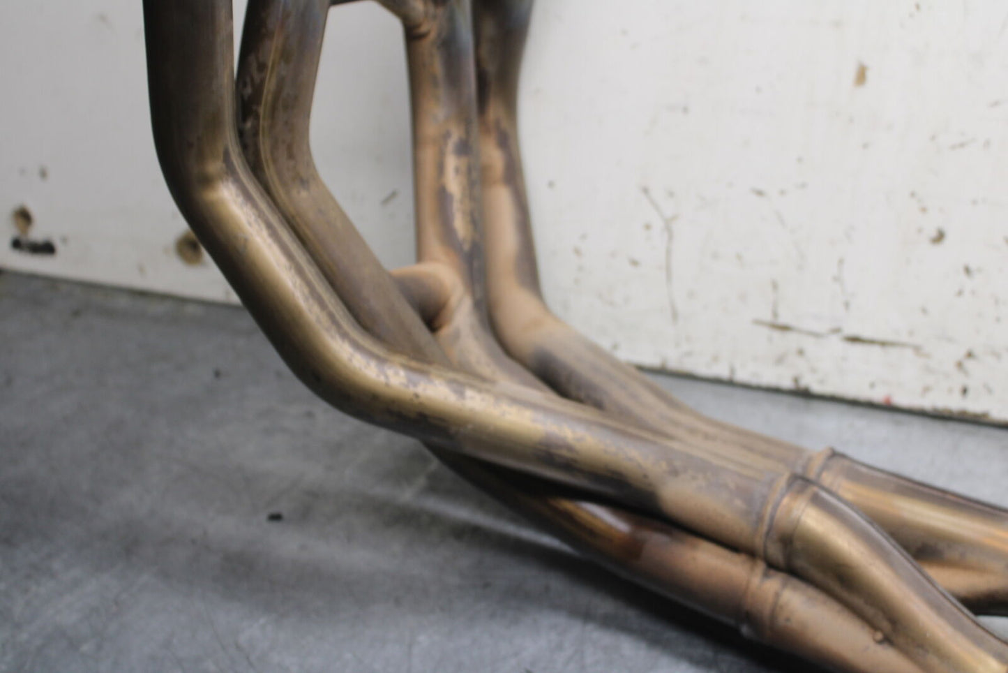 03-04 TRIUMPH DAYTONA 600 EXHAUST HEADER PIPES MANIFOLD BB745