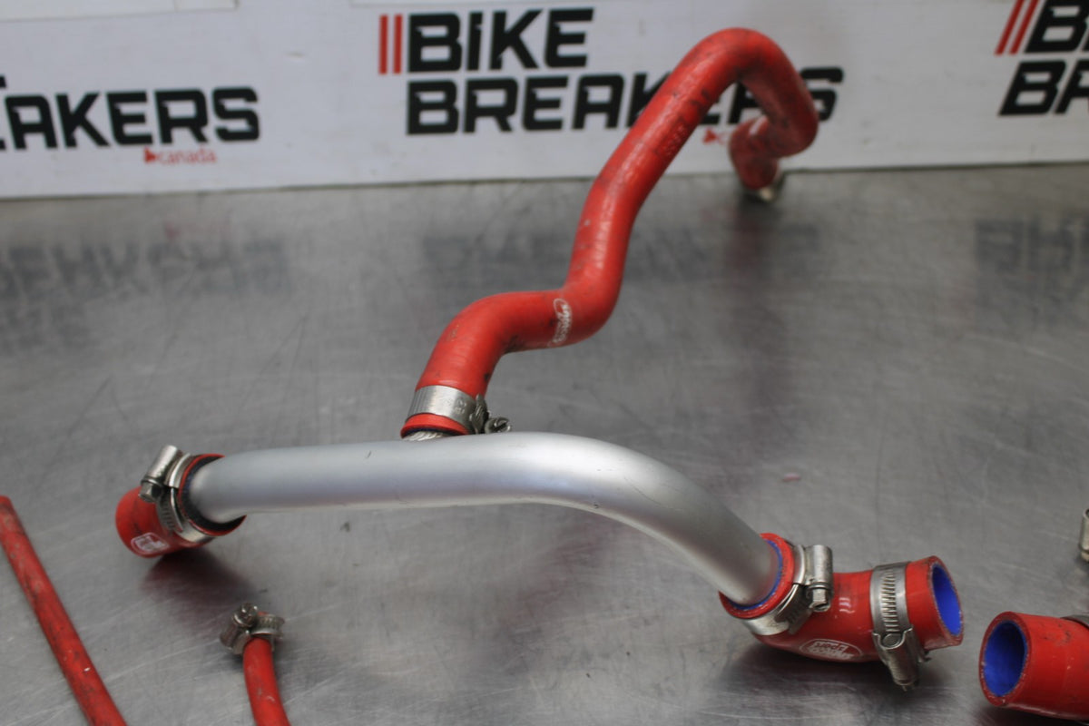 15 APRILIA RSV4 FACTORY APRC AFTERMARKET RADIATOR HOSES COOLANT WATER PIPE BB901