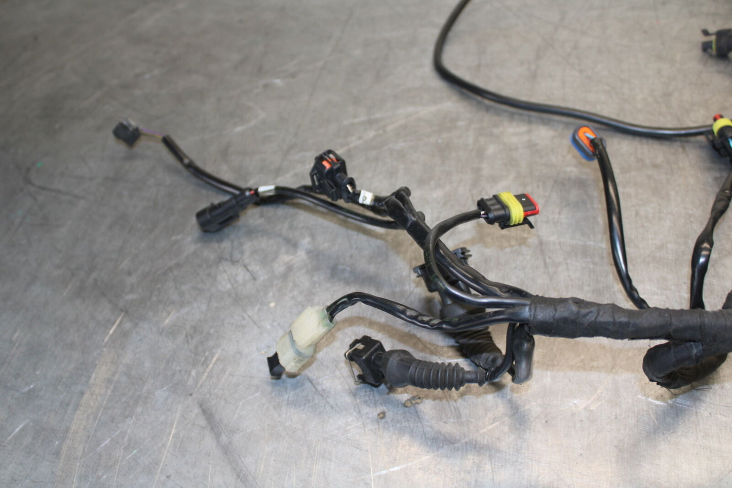 12-13 DUCATI STREETFIGHTER 848 MAIN ENGINE WIRING HARNESS MOTOR WIRE LOOM BB705