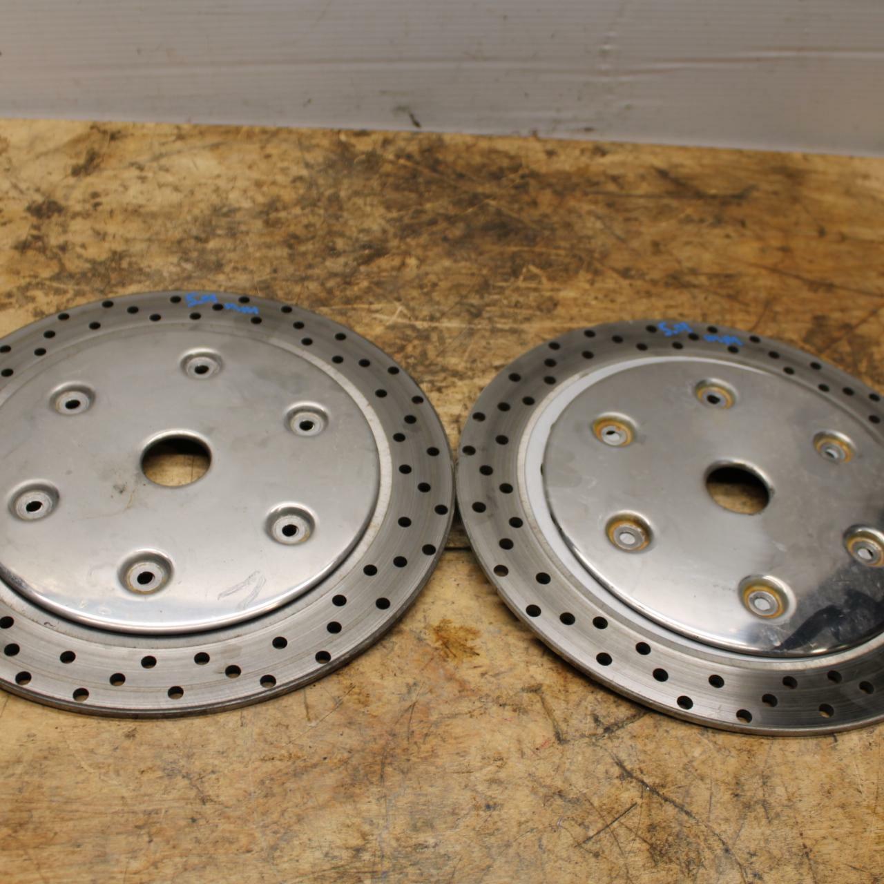 99-03 YAMAHA ROAD STAR XV1600A FRONT LEFT RIGHT BRAKE ROTORS DISCS BB344