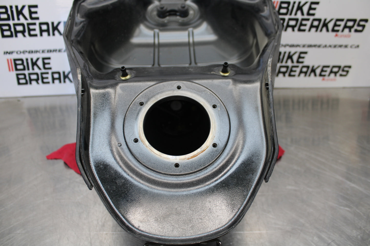 09-15 YAMAHA FZ6R GAS TANK FUEL CELL PETROL RESERVOIR BB161