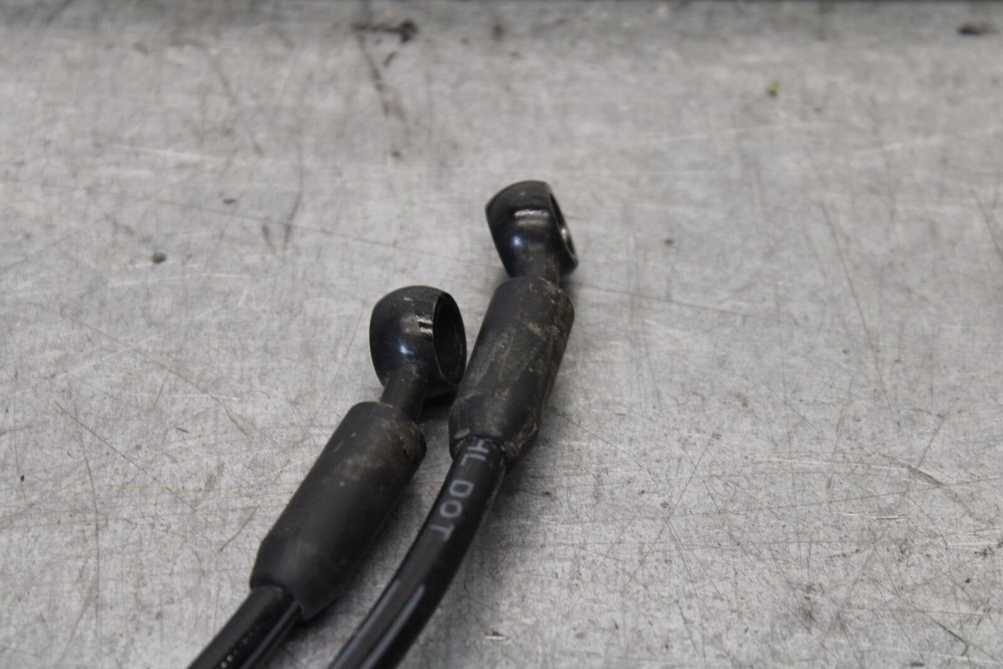 19-21 TRIUMPH SPEED TWIN 1200 FRONT BRAKE CALIPER HOSES LINES BB653