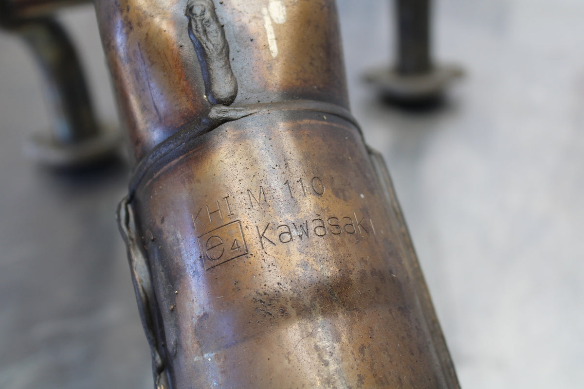 07 KAWASAKI Z1000 EXHAUST HEADER PIPES MANIFOLD BB148