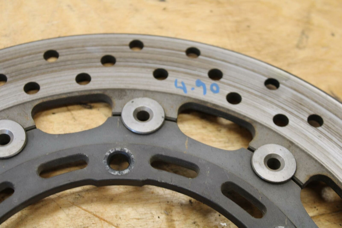 00-01 YAMAHA YZF R6 FRONT LEFT RIGHT BRAKE ROTORS DISCS BB327