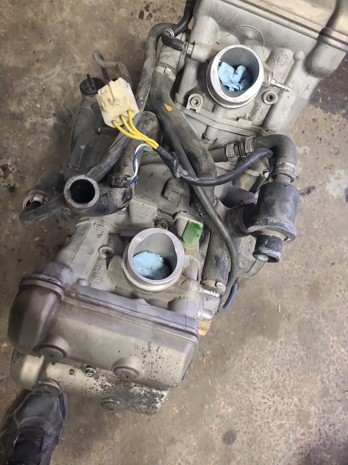 2008 Aprilia Shiver 750 SL750 ENGINE MOTOR BB551