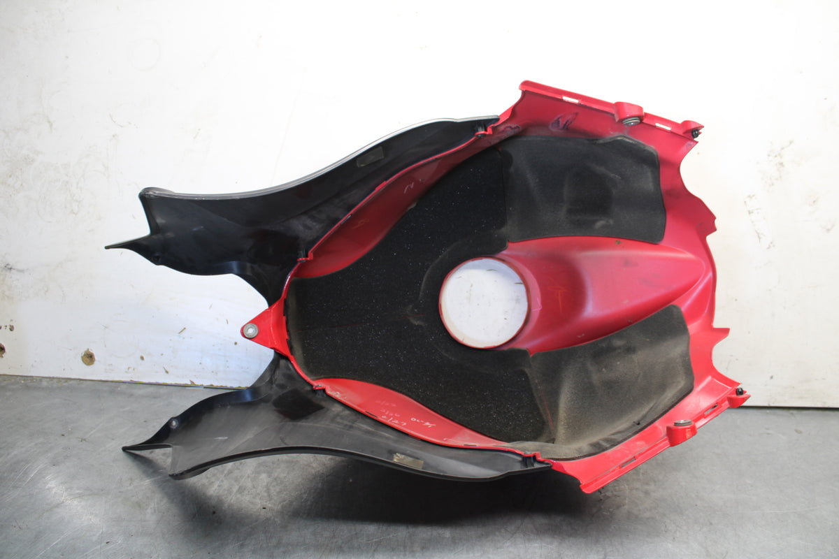 07-12 HONDA CBR600RR GAS TANK FUEL CELL COVER FAIRING COWL BB672