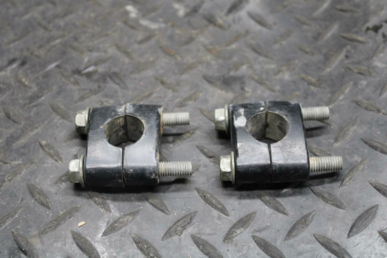 03-06 SUZUKI QUADSPORT Z400 HANDLEBAR RISERS CLAMPS BB207