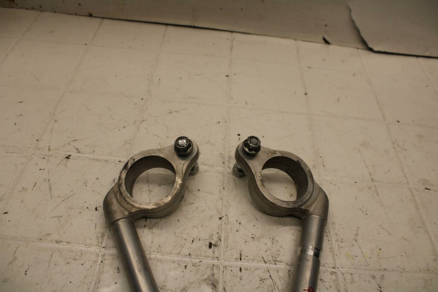 93-96 SUZUKI GSXR1100W LEFT RIGHT CLIP ON ONS HANDLEBARS PAIR SET BB12