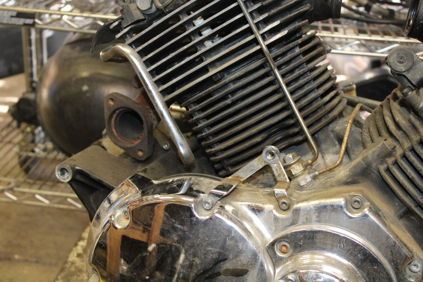 99-00 YAMAHA V STAR 1100 ENGINE MOTOR BB711