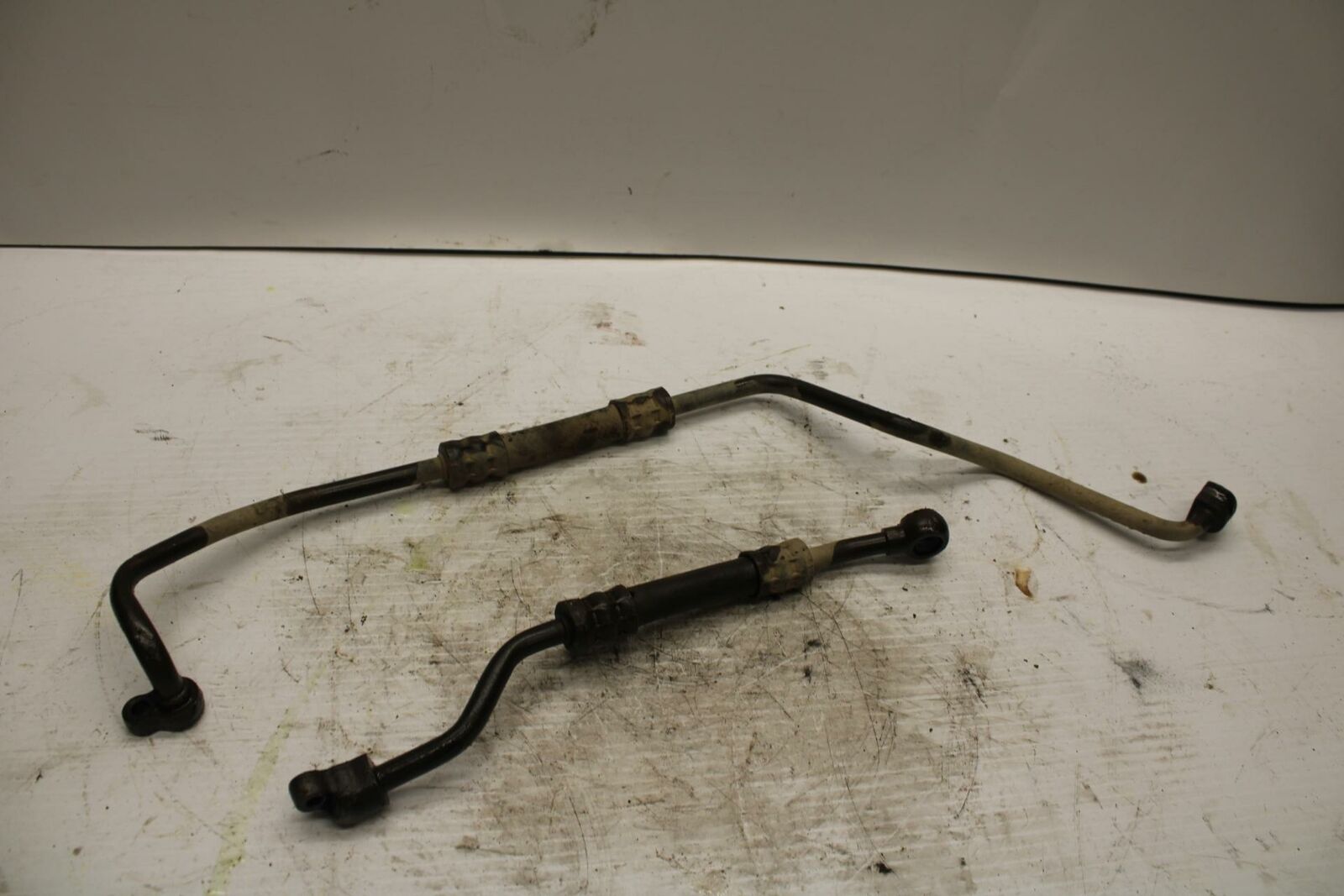 03-06 SUZUKI QUADSPORT Z400 ENGINE MOTOR OIL COOLER HOSES BB256