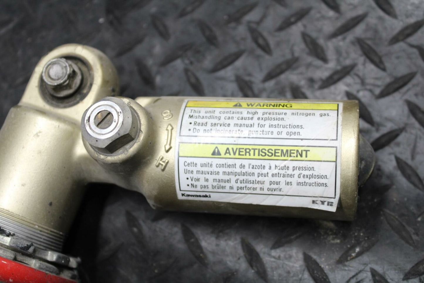 02 KAWASAKI NINJA ZX12R REAR BACK SHOCK ABSORBER SUSPENSION bb194