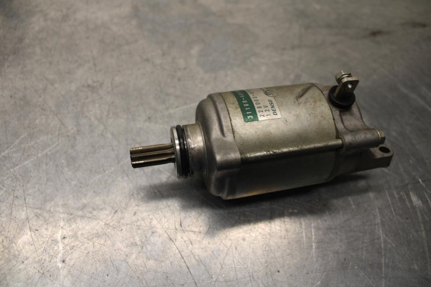 01 SUZUKI GSXR1000 ENGINE STARTING STARTER MOTOR -DC 12V 1100-40F00 BB100