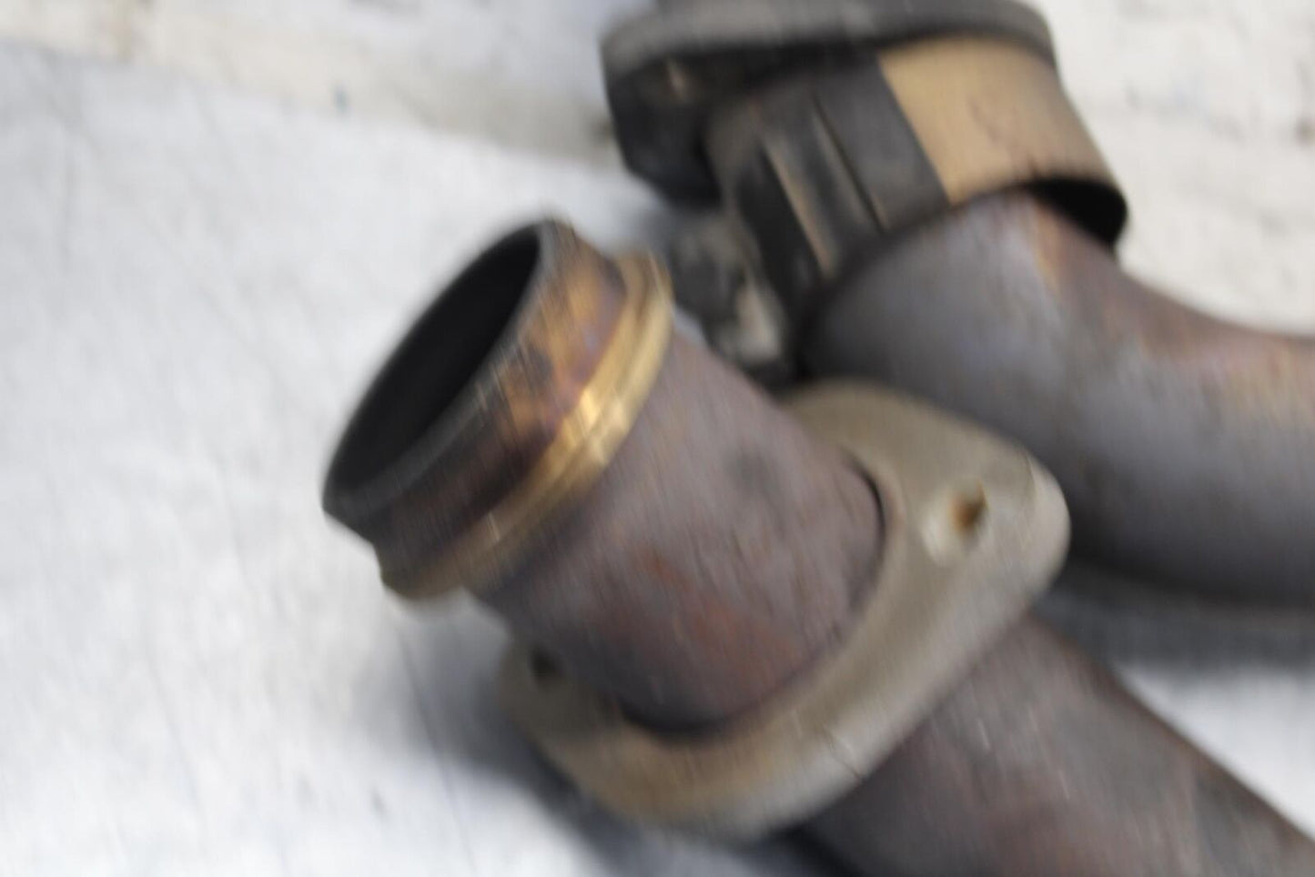 2008 Aprilia Shiver 750 SL750 EXHAUST HEADER PIPES MANIFOLD BB551