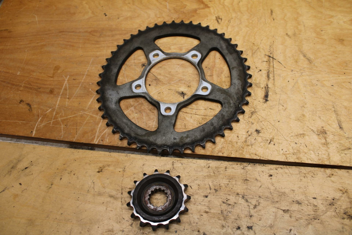 07-12 SUZUKI BANDIT 650S REAR BACK FRONT SPROCKET BB328