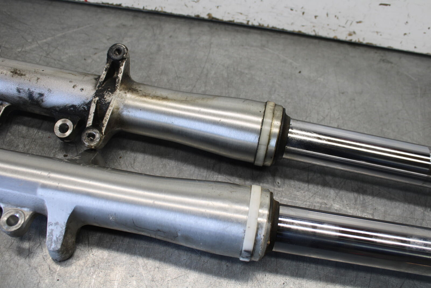 99-00 YAMAHA V STAR 1100 FRONT FORKS SHOCK SUSPENSION SET PAIR BB711
