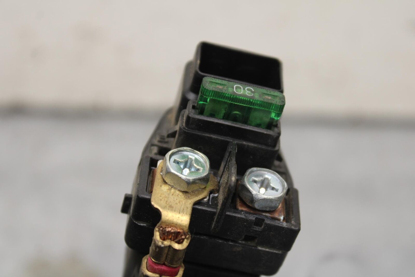 01-03 SUZUKI GSXR600 ENGINE STARTER RELAY STARTING MOTOR SWITCH BB633