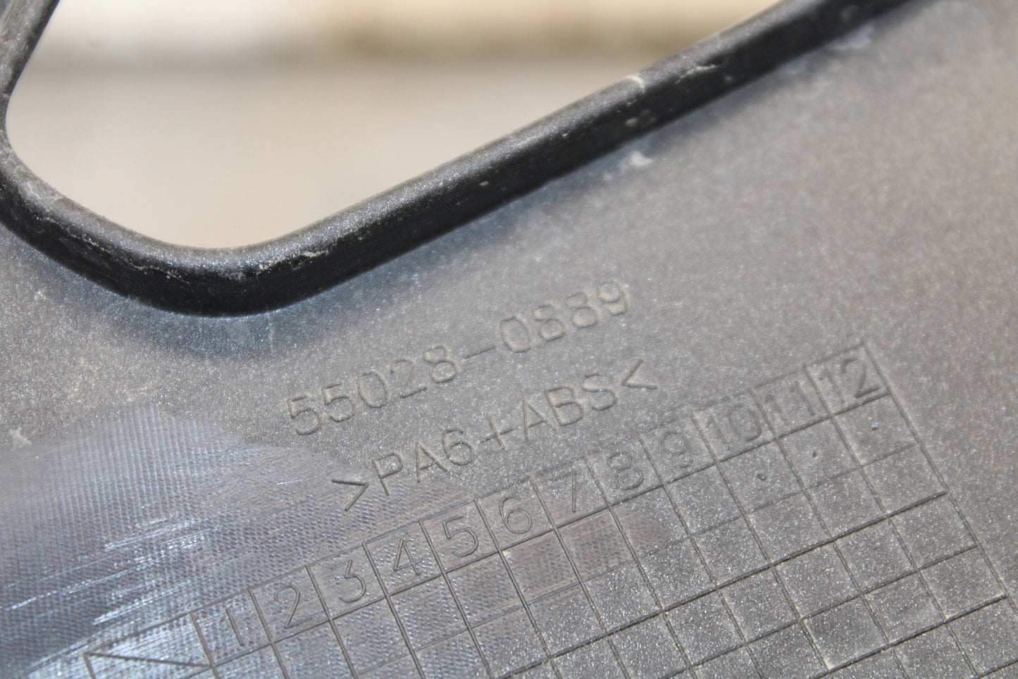 24 KAWASAKI NINJA 500 ABS RIGHT LOWER BOTTOM BELLY SIDE FAIRING COWL BB730