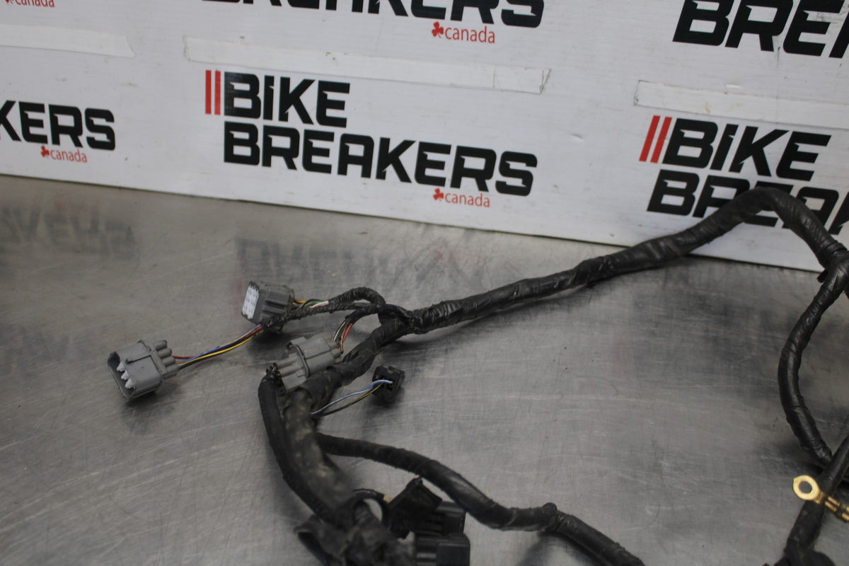 04-05 KAWASAKI NINJA ZX10R MAIN ENGINE WIRING HARNESS MOTOR WIRE LOOM BB931