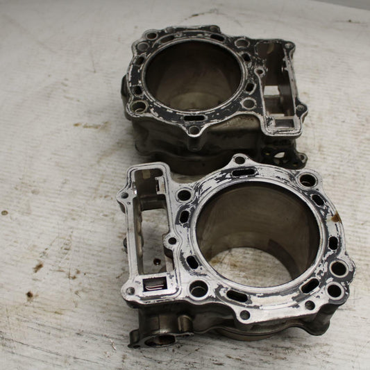 03-05 SUZUKI SV1000 ENGINE MOTOR PISTON CYLINDERS BLOCK JUG BB296