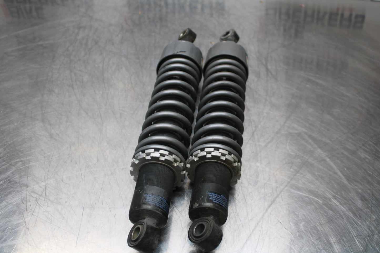 08 MOTO GUZZI BREVA 750 REAR BACK SHOCK ABSORBER SUSPENSION SET PAIR BB154