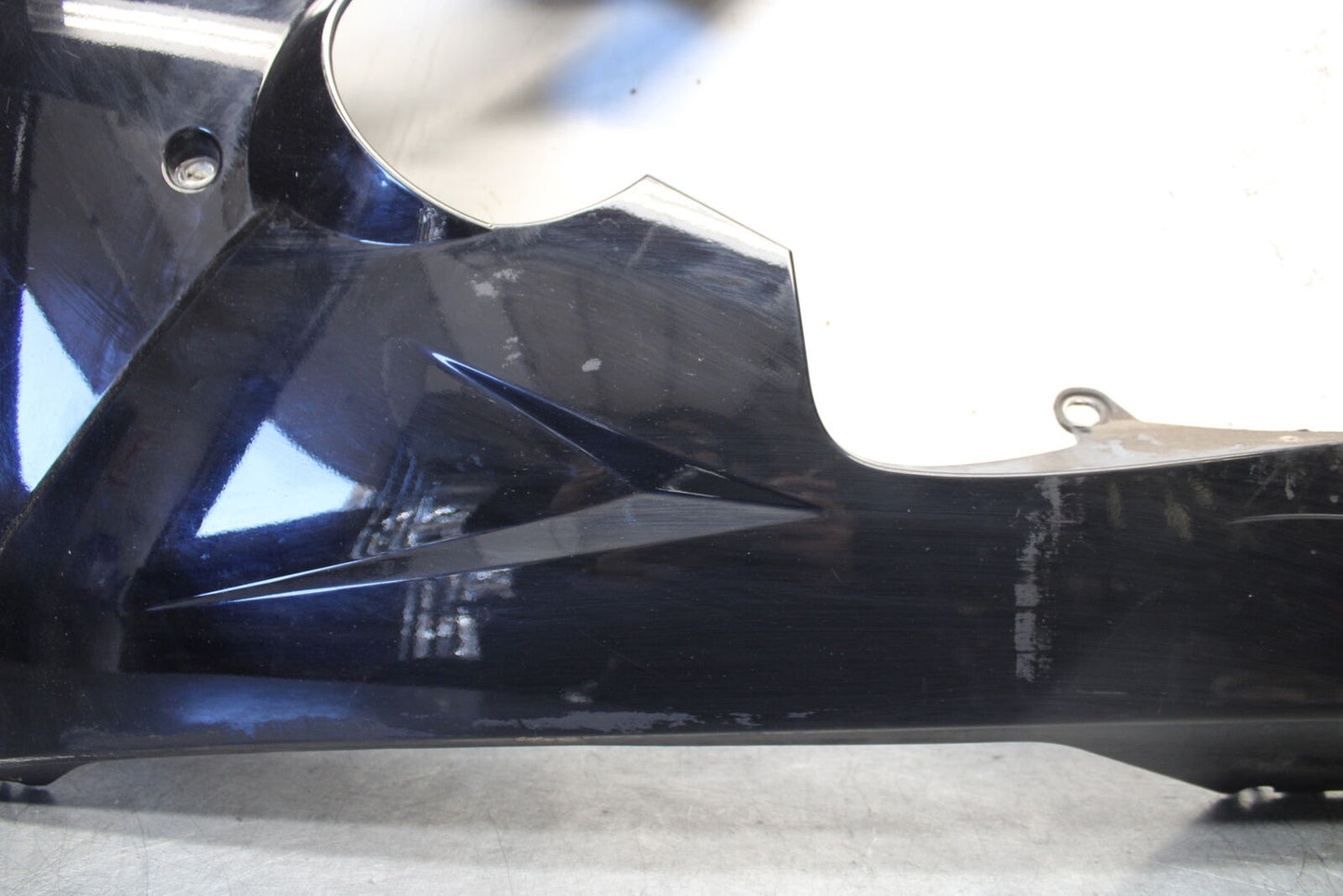 07-08 TRIUMPH DAYTONA 675 LEFT LOWER MID UPPER SIDE FAIRING COWL BB685