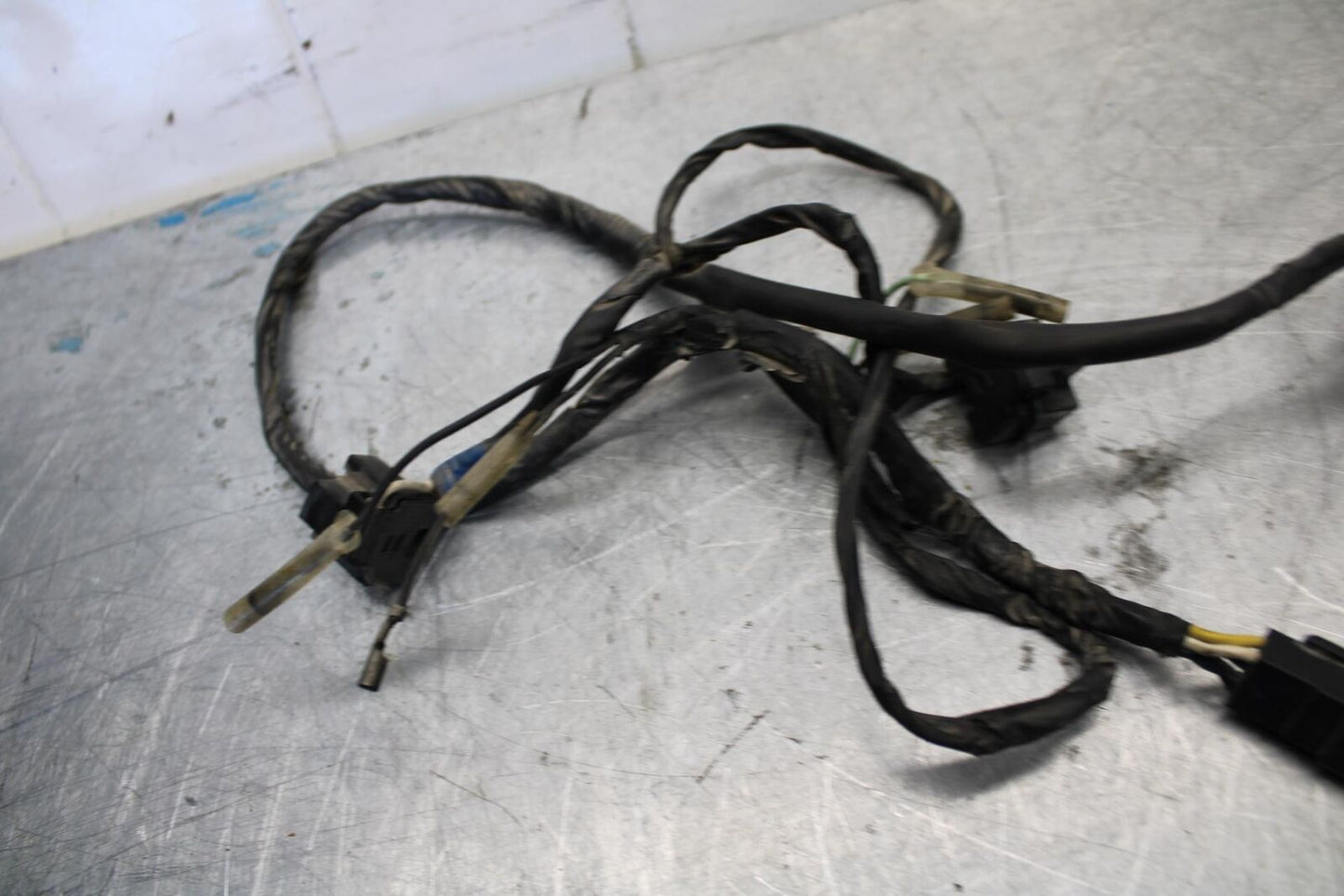 91-92 SUZUKI GSXR1100 HEADLIGHT SPEEDO GAUGES WIRING HARNESS WIRE LOOM BB435
